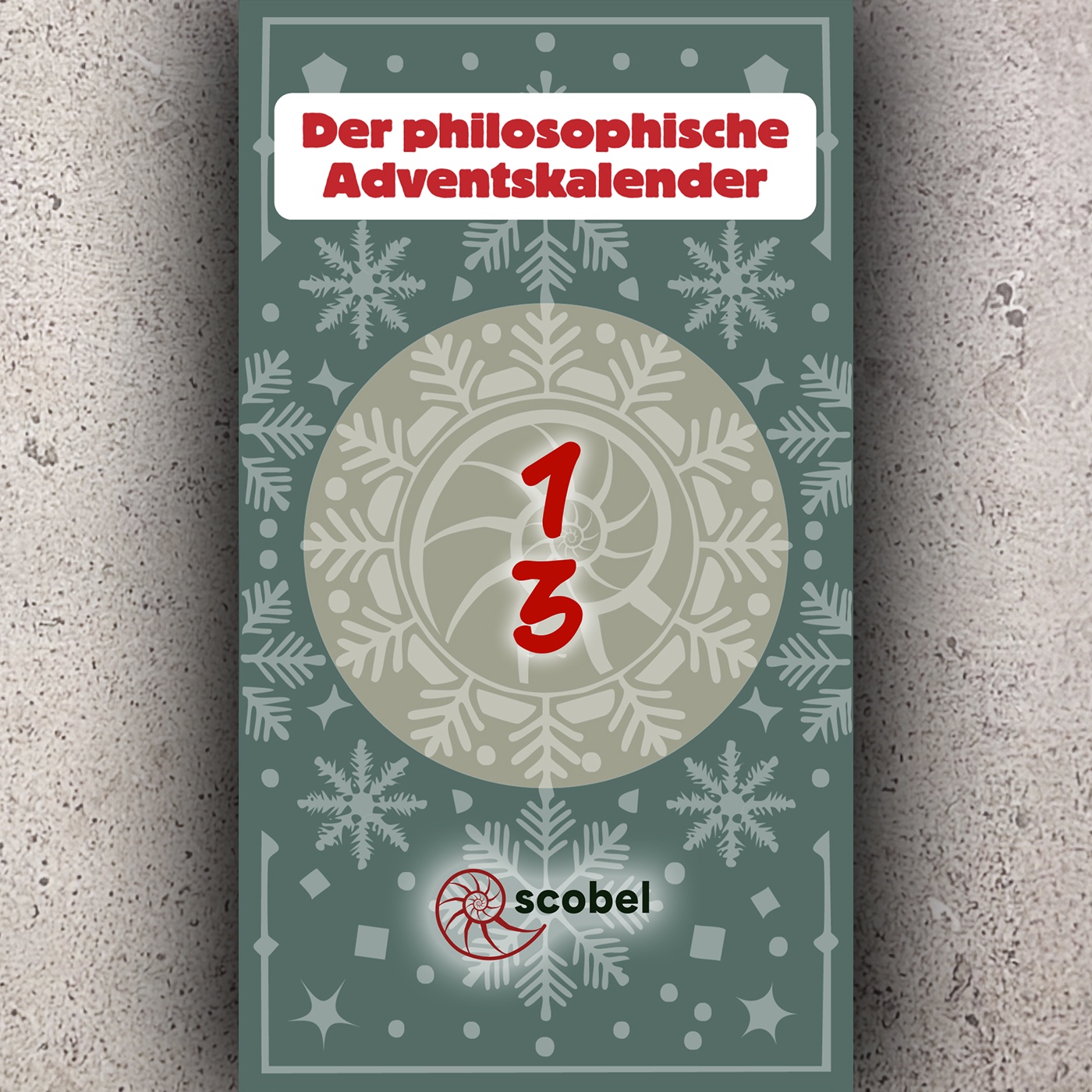 Der scobel Philosophie-Adventskalender – Türchen 13