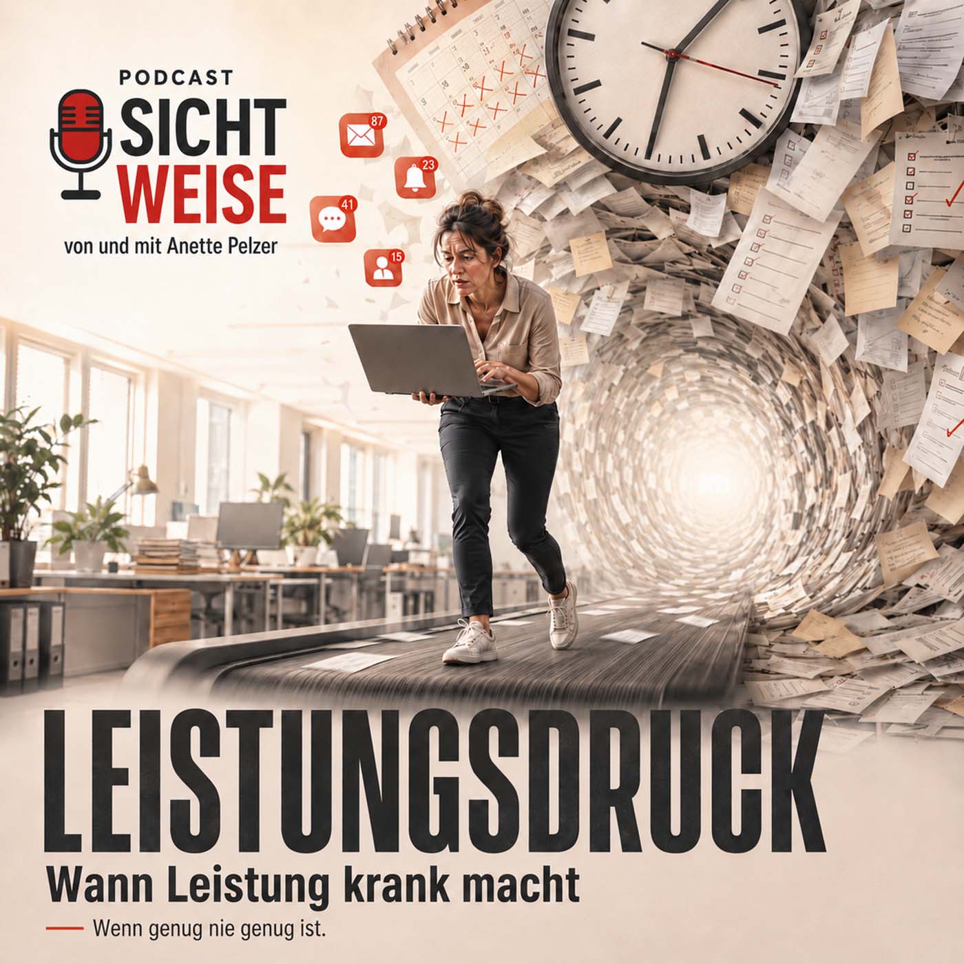 Leistungsdruck: Wann Leistung krank macht | Sicht Weise der Podcast von und mit Anette Pelzer