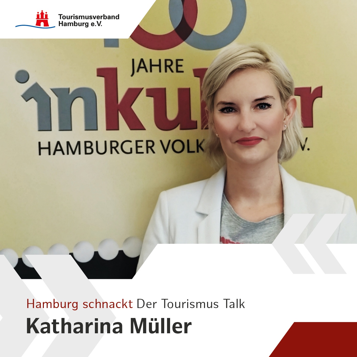 Hamburg schnackt - mit Katharina Müller, Leiterin der Öffentlichkeitsarbeit von inkultur - Haus der Hamburger Volksbühne