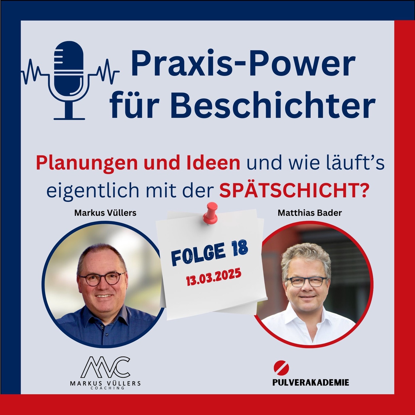 Planungen und Ideen zur Praxis-Power für Beschichter