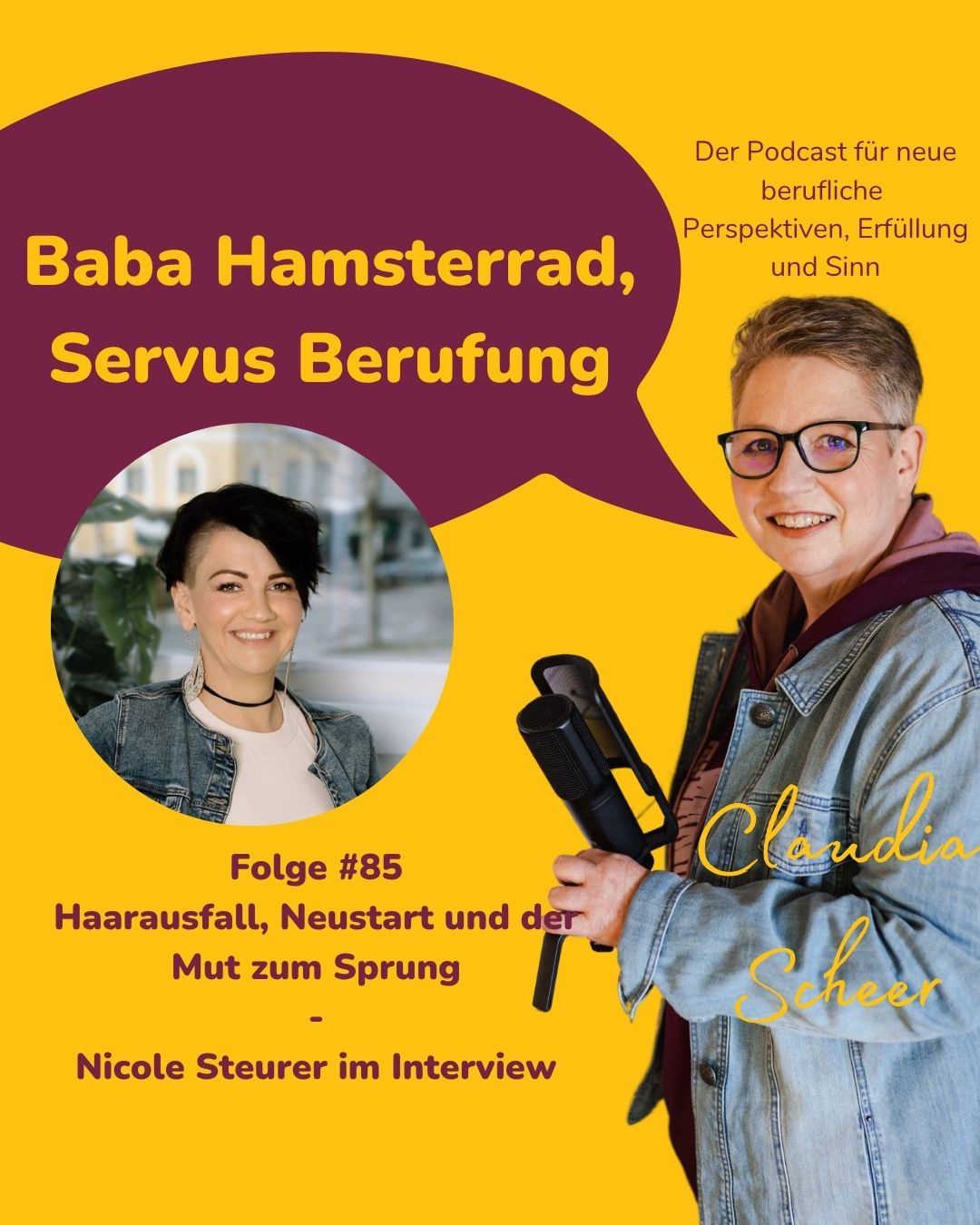 Haarausfall, Neustart und der Mut zum Sprung