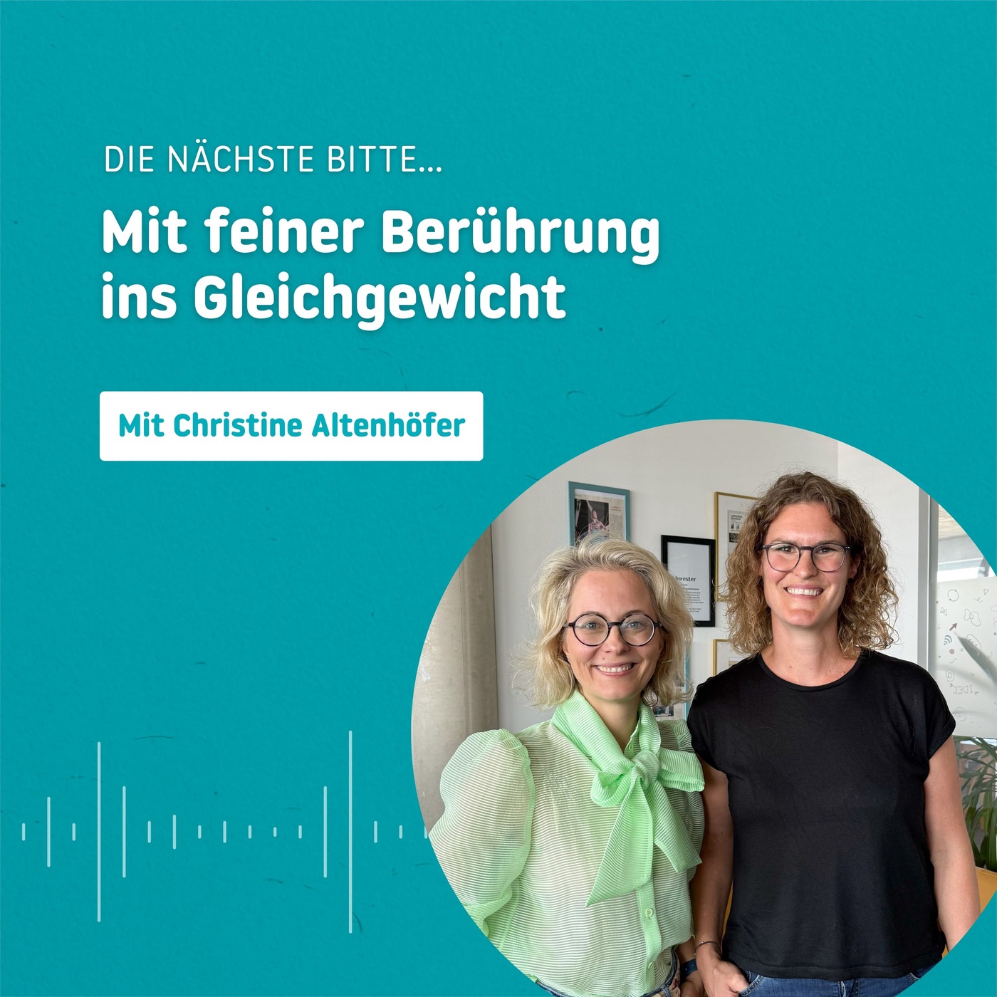 Mit feiner Berührung 👼 ins Gleichgewicht - mit Christine Altenhöfer