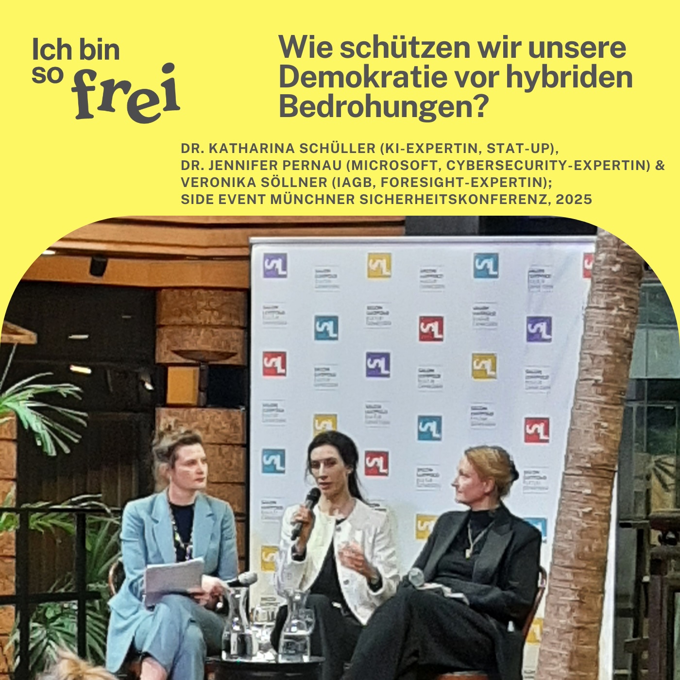 #62 Von der MSC 2025: Wie schützen wir unsere Demokratie vor hybriden Bedrohungen?