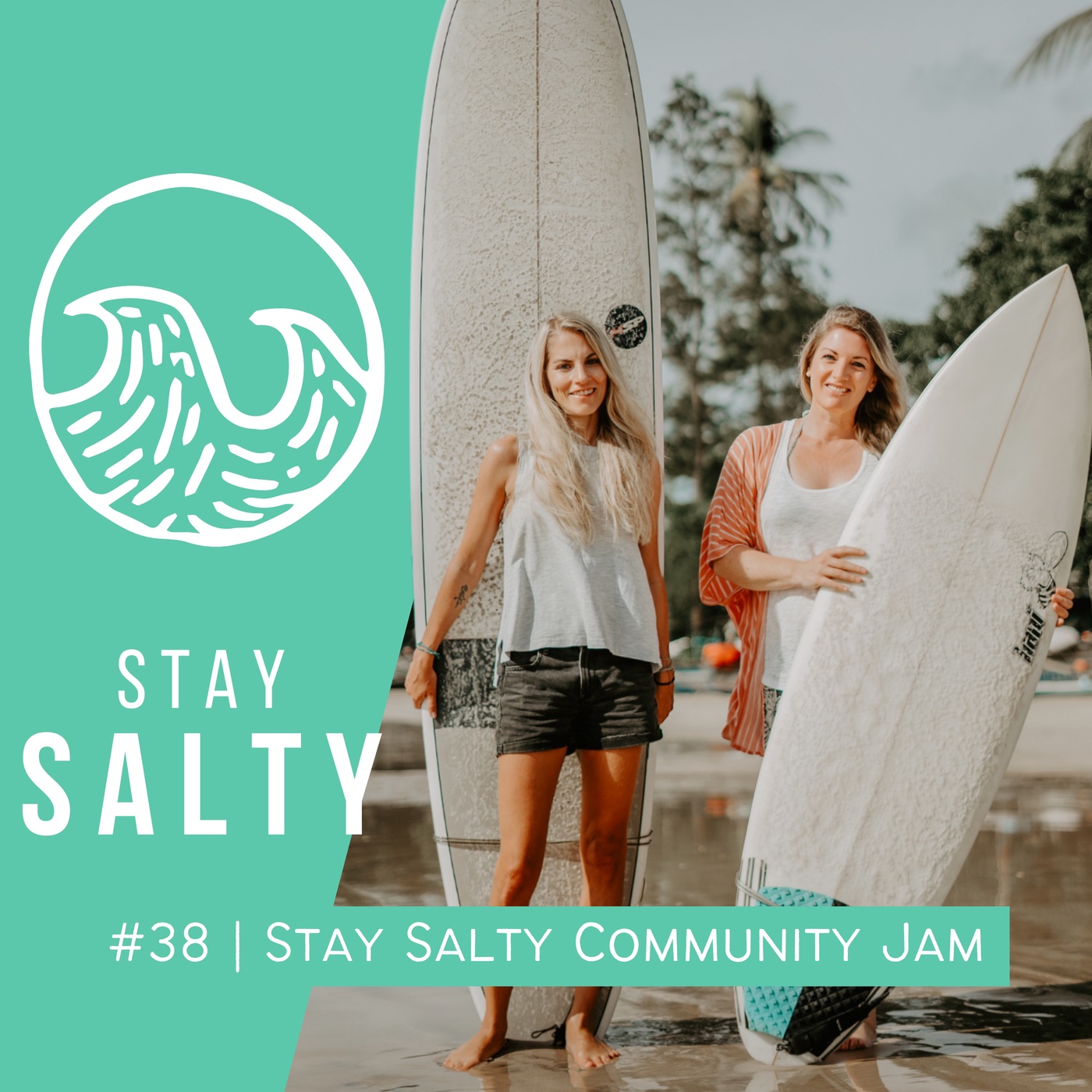 #38 STAY SALTY | Stoked: 1. Stay Salty Community Jam in der O2 Surftown MUC!