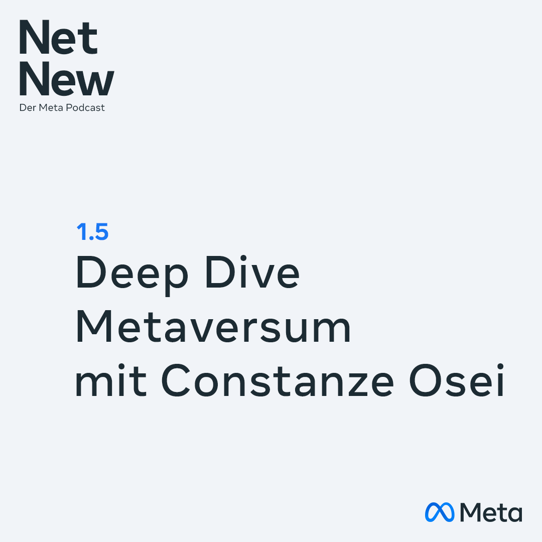 Deep Dive Metaversum: Wie sieht das Internet der Zukunft aus? - mit Constanze Osei