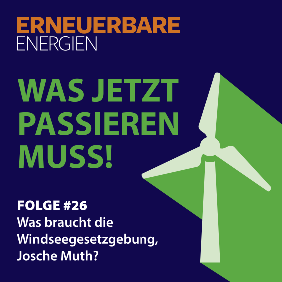 „Wir müssen an allen Stellschrauben drehen“ - Josche Muth über die neue Windseegesetzgebung