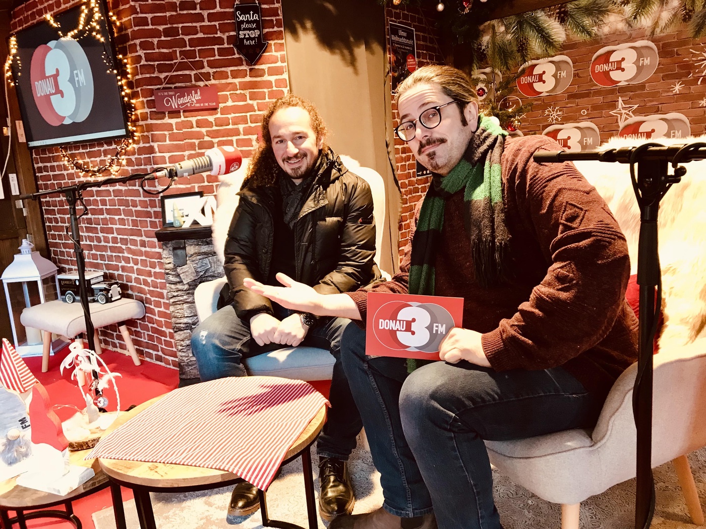 Elmas G. - Ulmer Star-Friseur im Weihnachtsmarktradio