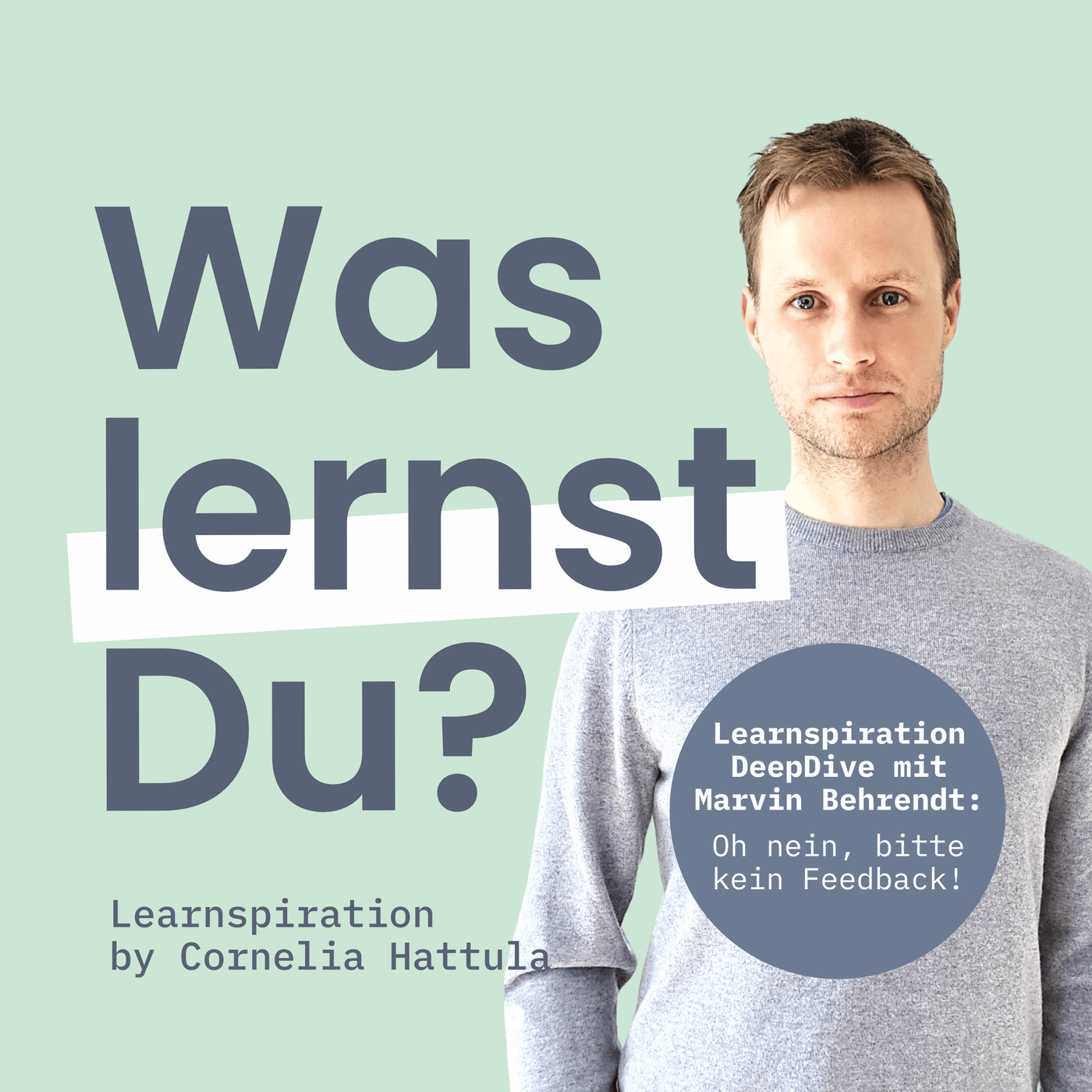 #166 - Learnspiration DeepDive mit Marvin Behrendt: Oh nein, bitte kein Feedback!