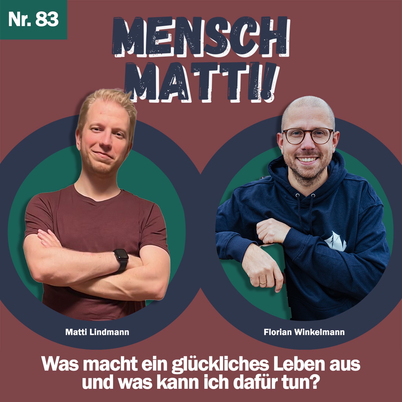 Nr. 83 - Mit Florian Winkelmann - Was macht ein glückliches Leben aus und was kann ich dafür tun?