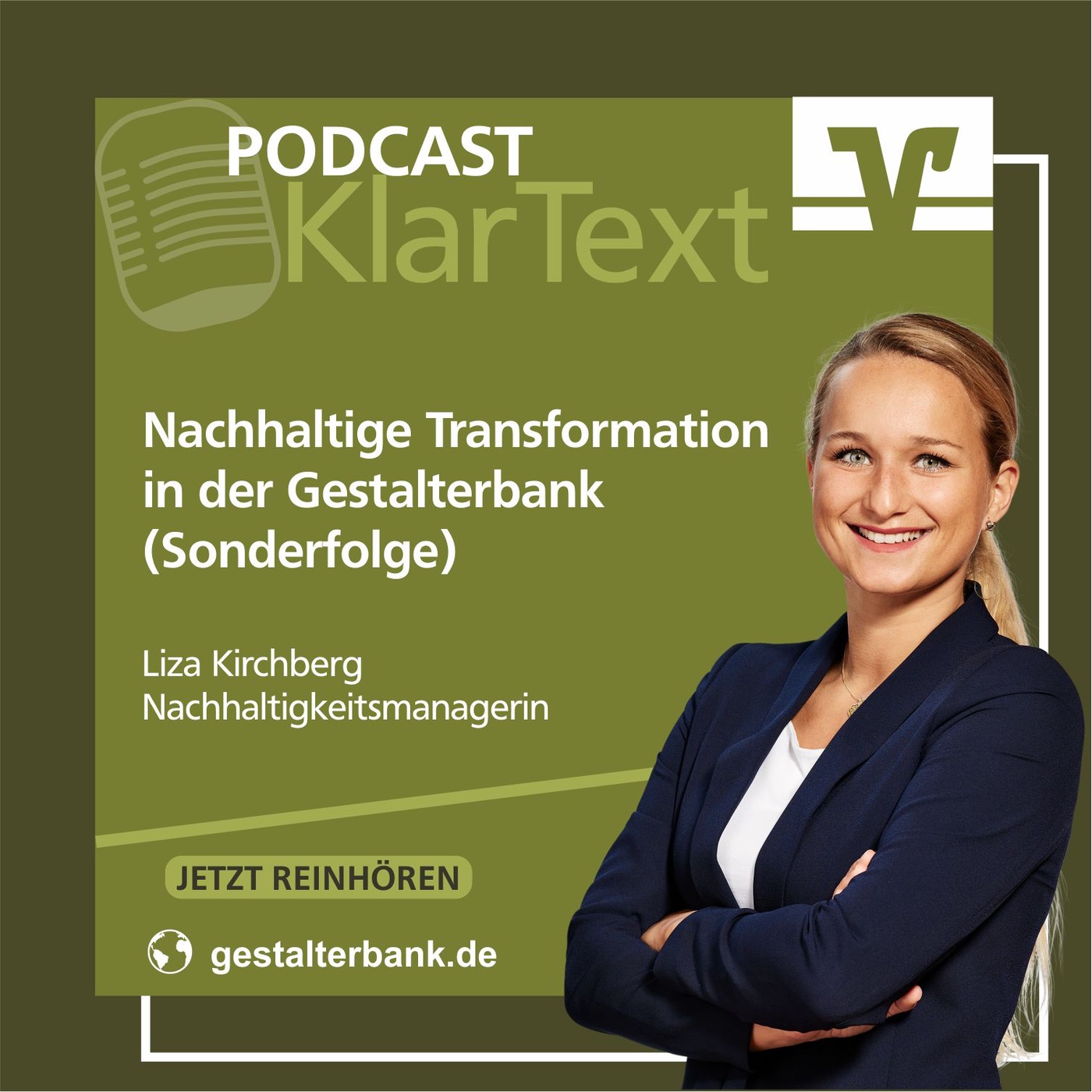 Episode 08: KlarText über die nachhaltige Transformation in der Volksbank eG - Die Gestalterbank (Sonderfolge)