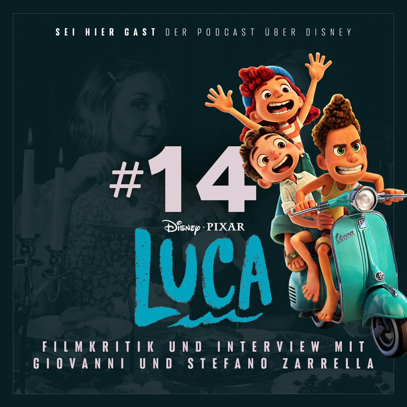 #14 Disney•Pixar’s Luca | Filmkritik und Interview mit Giovanni und Stefano Zarrella