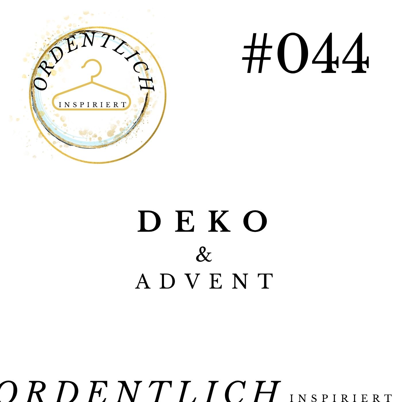 #044 Deko Advent Vorweihnachtszeit