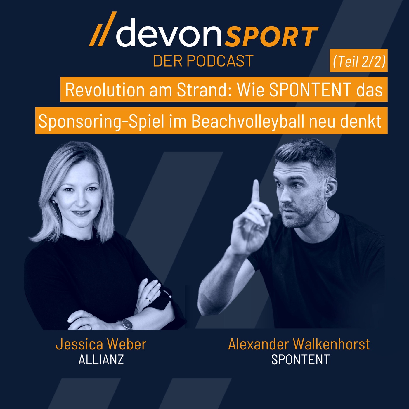 Ist Sponsoring tot? Wie SPONTENT das Sponsoring-Spiel neu denkt Teil 2 – mit Jessica Weber & Alexander Walkenhorst #100