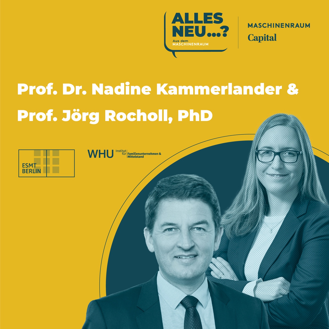 Prof. Dr. Nadine Kammerlander und Prof. Jörg Rocholl, PhD: „Familienunternehmen sind wahnsinnig resilient“