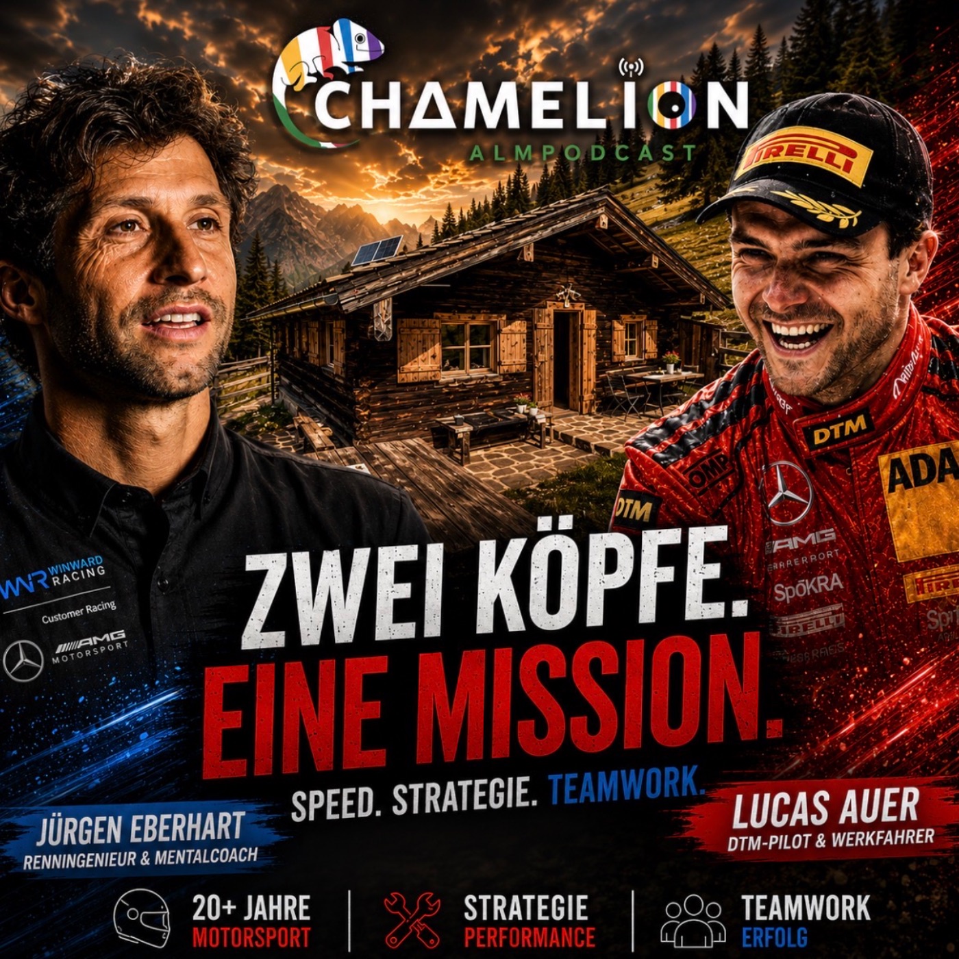 Zwei Köpfe. Eine Mission. 