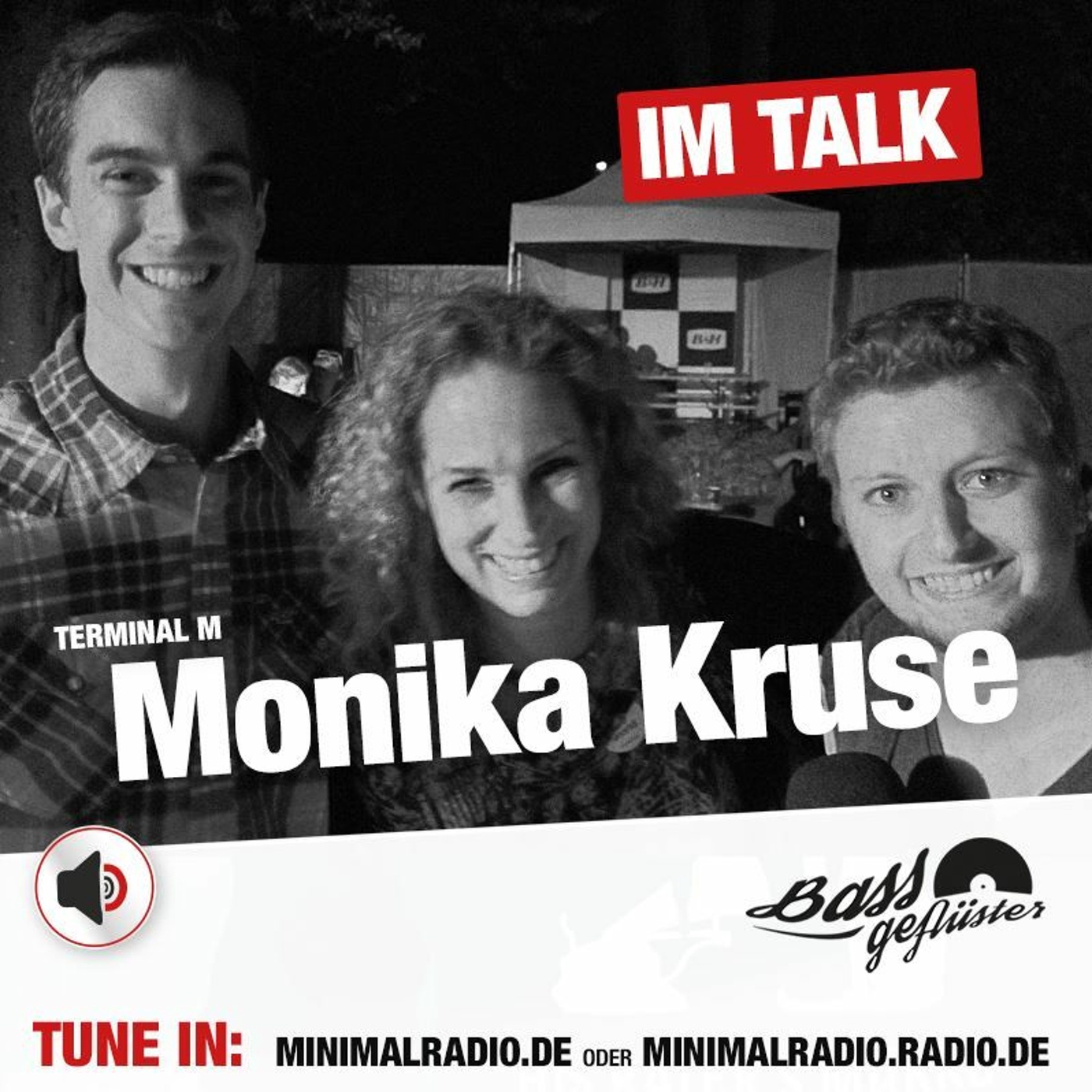 Monika Kruse (Terminal M) beim Bassgeflüster