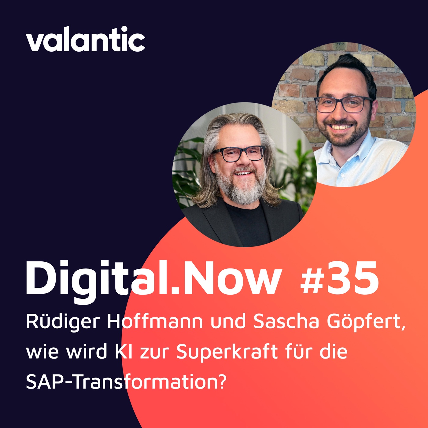 Rüdiger Hoffmann und Sascha Göpfert, wie wird KI zur Superkraft für die SAP-Transformation?