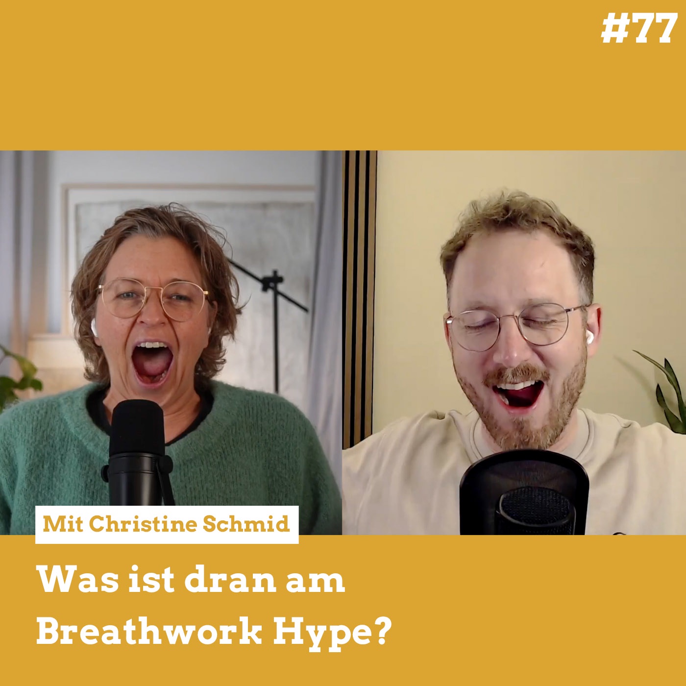 #77 Was ist dran am Breathwork Hype? (mit Christine Schmid)