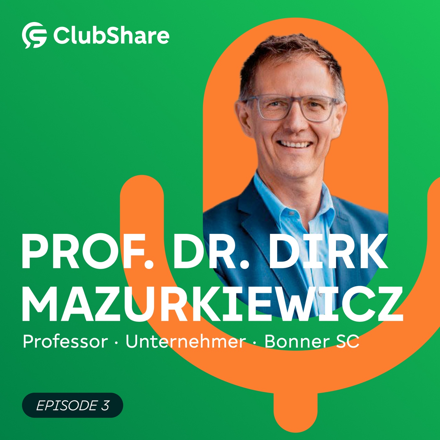 #3 Der ClubShare Podcast: Prof. Dr. Dirk Mazurkiewicz über digitale Fan-Welten und Mentalität in Sportvereinen