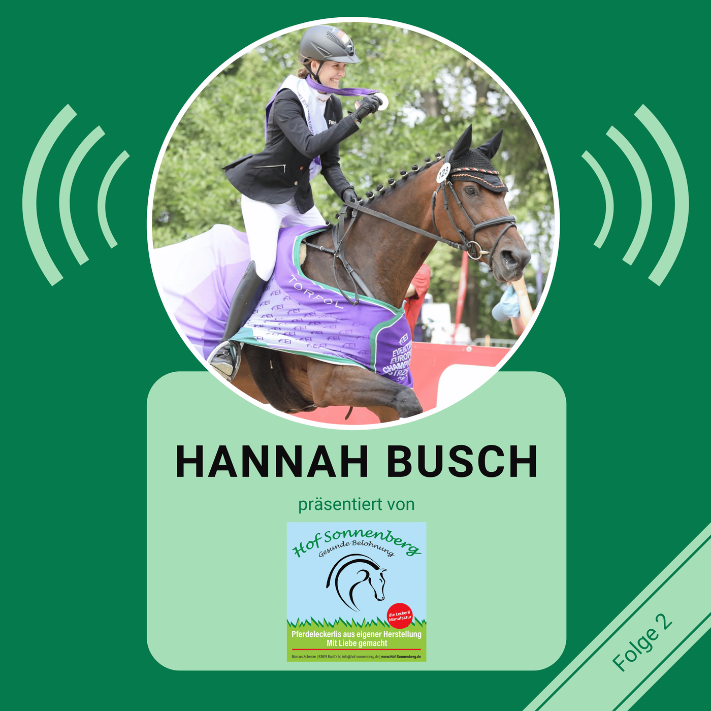 STAFFEL 5 FOLGE #2 – Hannah Busch: Von der Junioren- zur Jungen-Reiter-Europameisterin I Leckerli-Manufaktur
