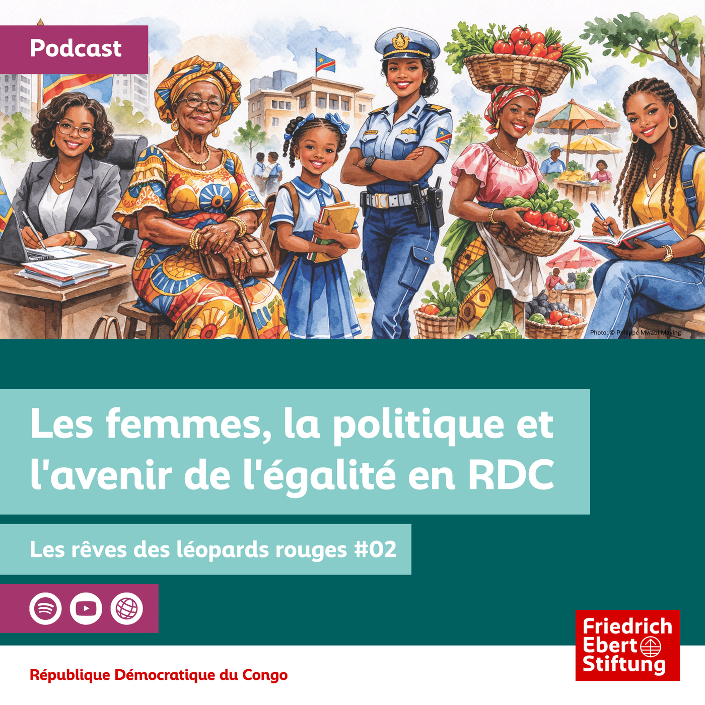 02 | Les femmes, la politique et l'avenir de l'égalité en République Démocratique du Congo. 