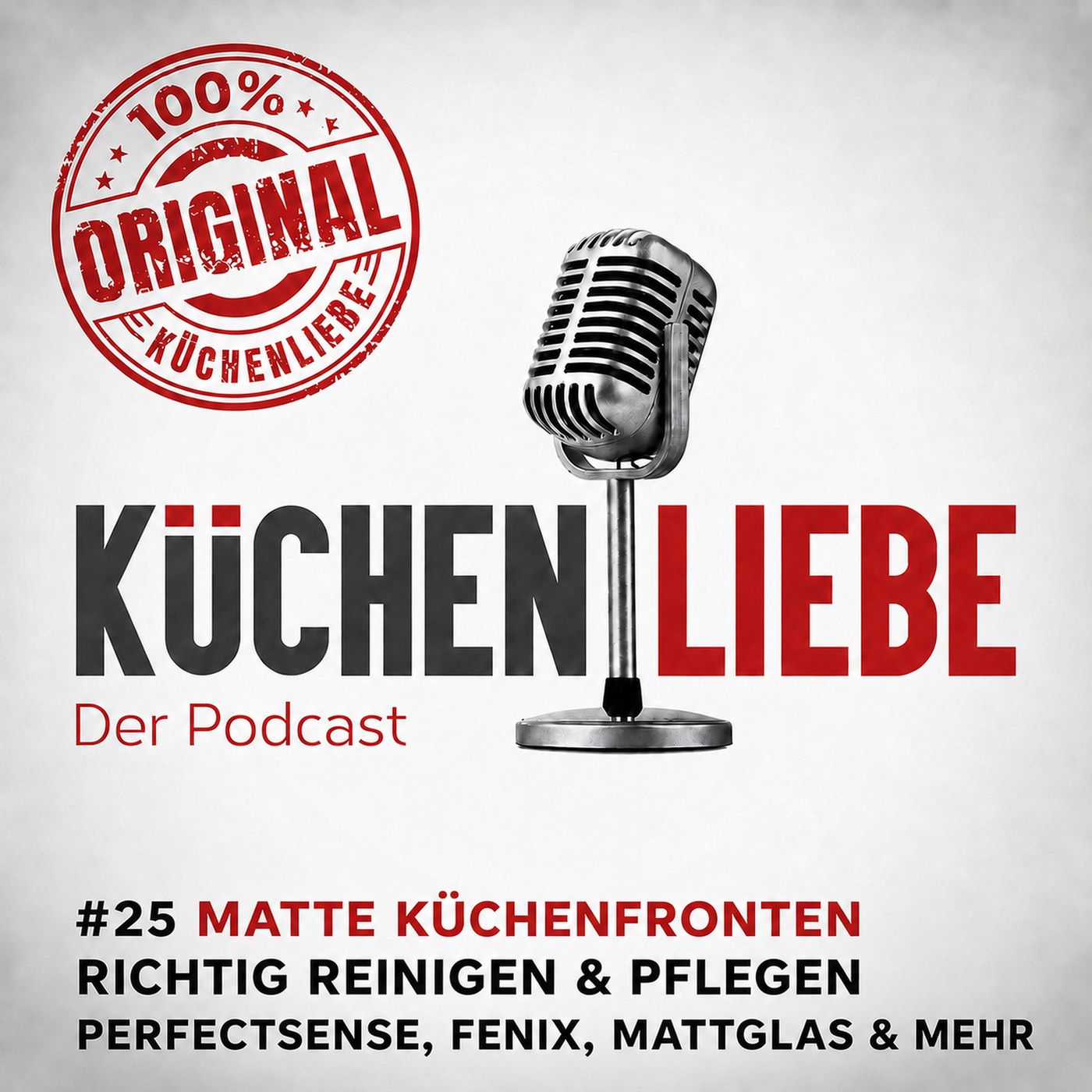 #25 Matte Küchenfronten richtig reinigen & pflegen | PerfectSense, Fenix, Mattglas & mehr