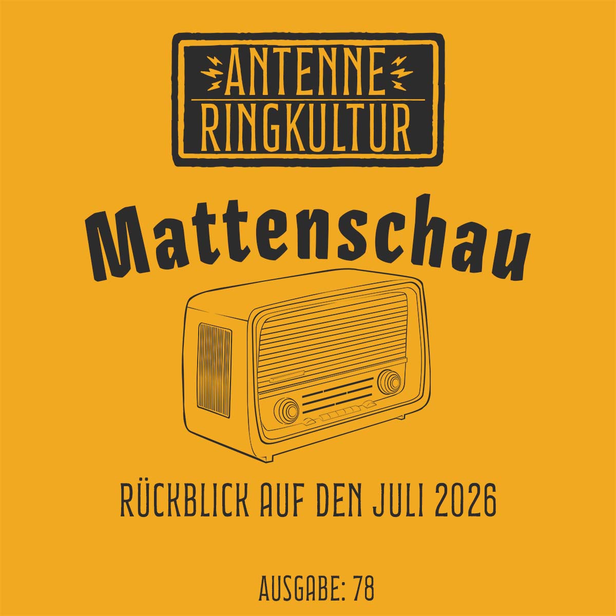 Antenne Ringkultur [Ausgabe 78]: Mattenschau 