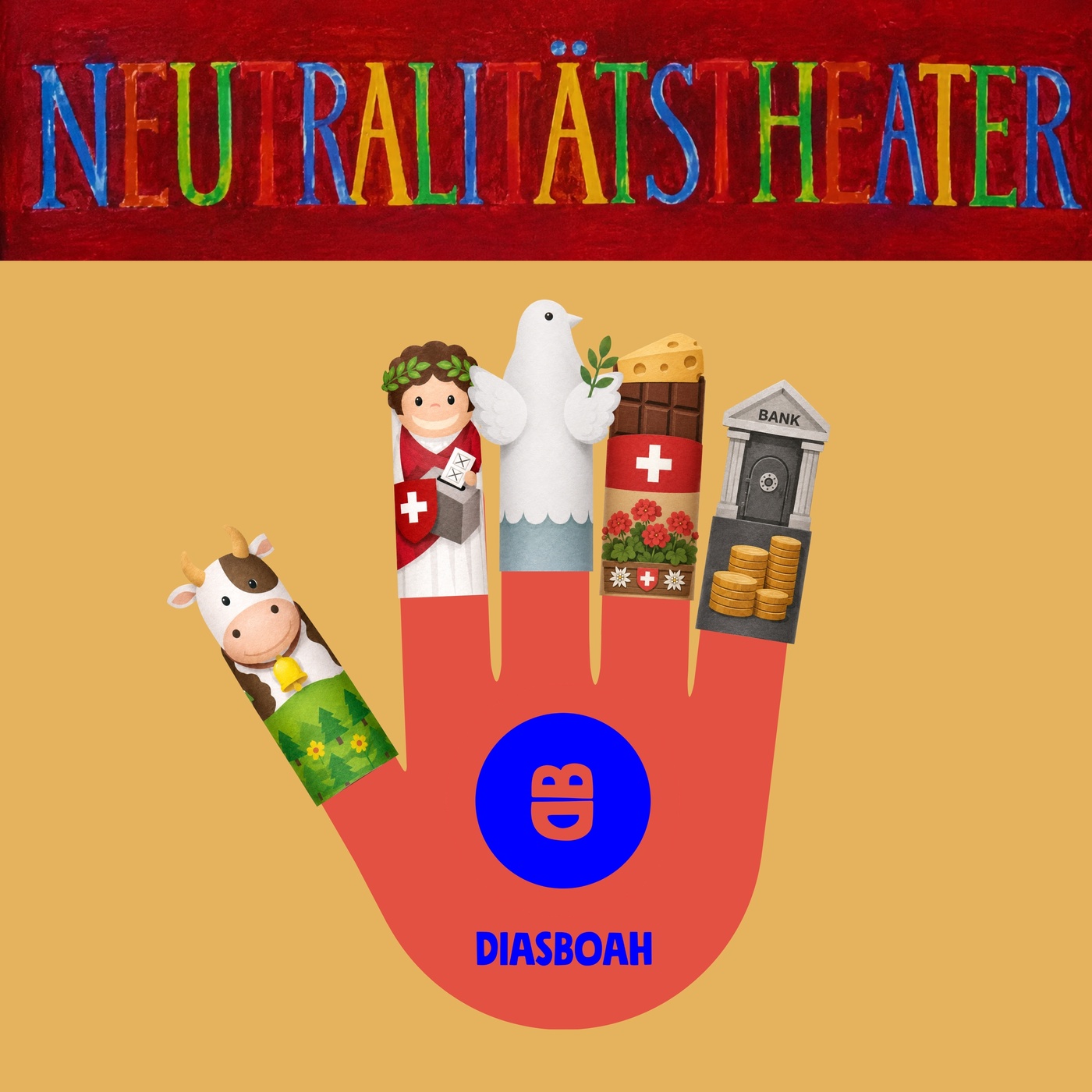 DIASBOAH Summer Special: «Neutralitätstheater» von Hannan Salamat und Fatima Moumouni mit Melinda Nadj Abonji
