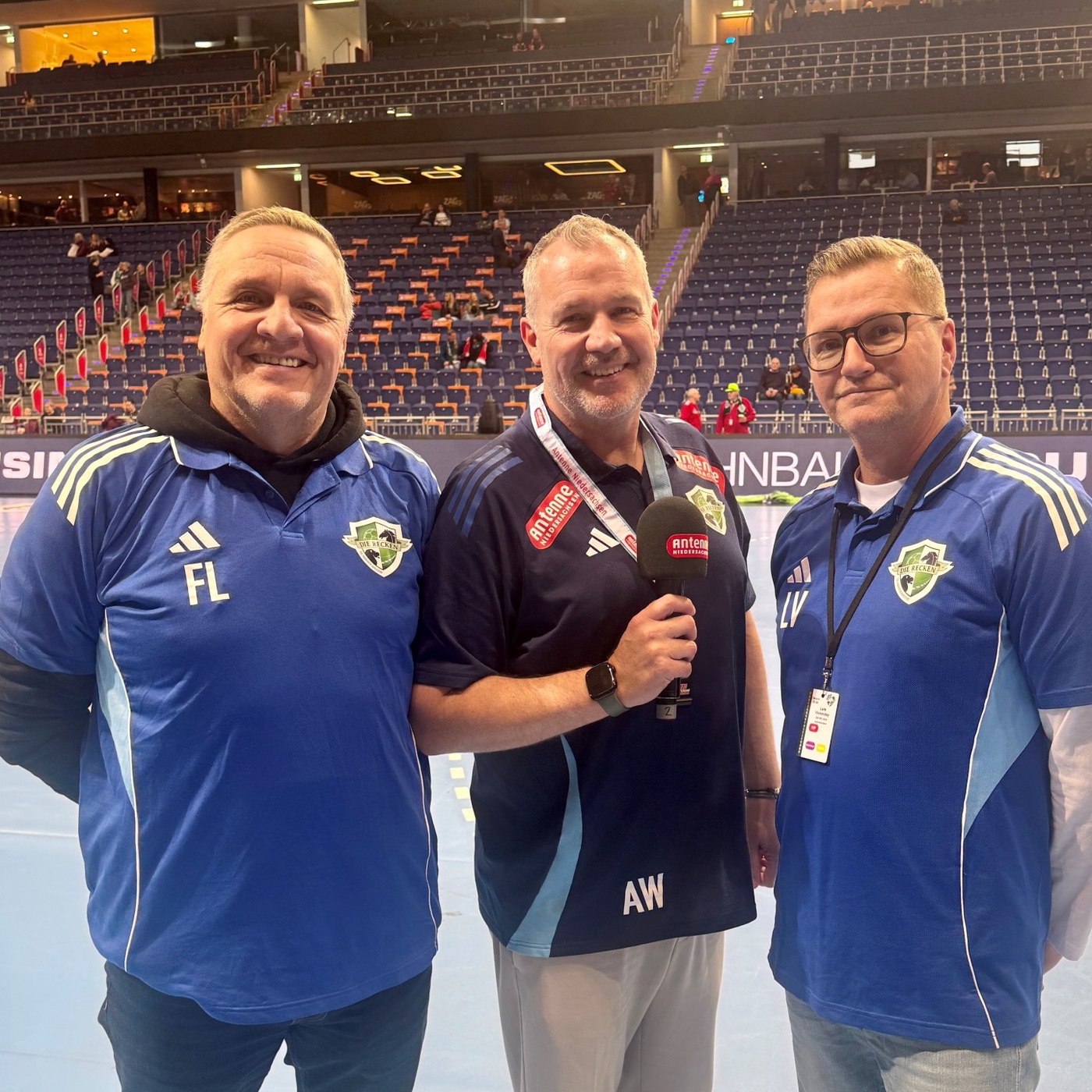 Die Recken sind unbeschreiblich? Nicht für Sehbehinderten-Reporter!