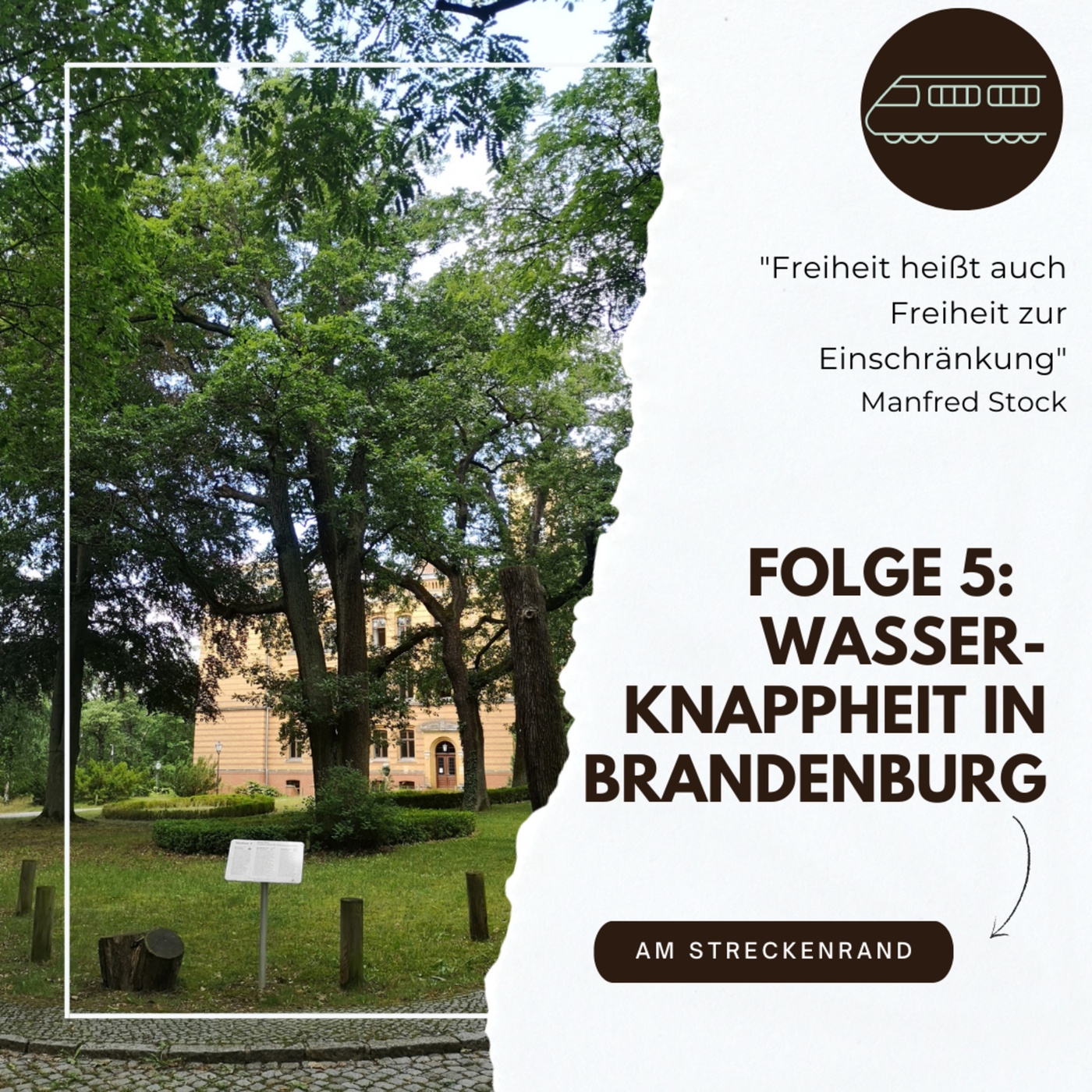 Manfred Stock im Gespräch: Brandenburg hat Durst Wasserknappheit und Klimawandel