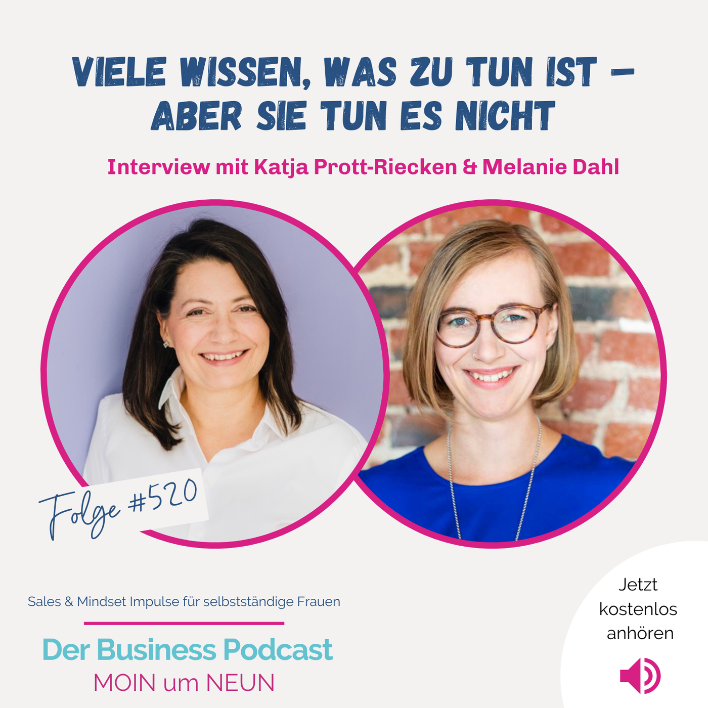 Vom Impuls zur Umsetzung: Warum Selbstständigkeit keine Solo-Mission sein muss (#520)