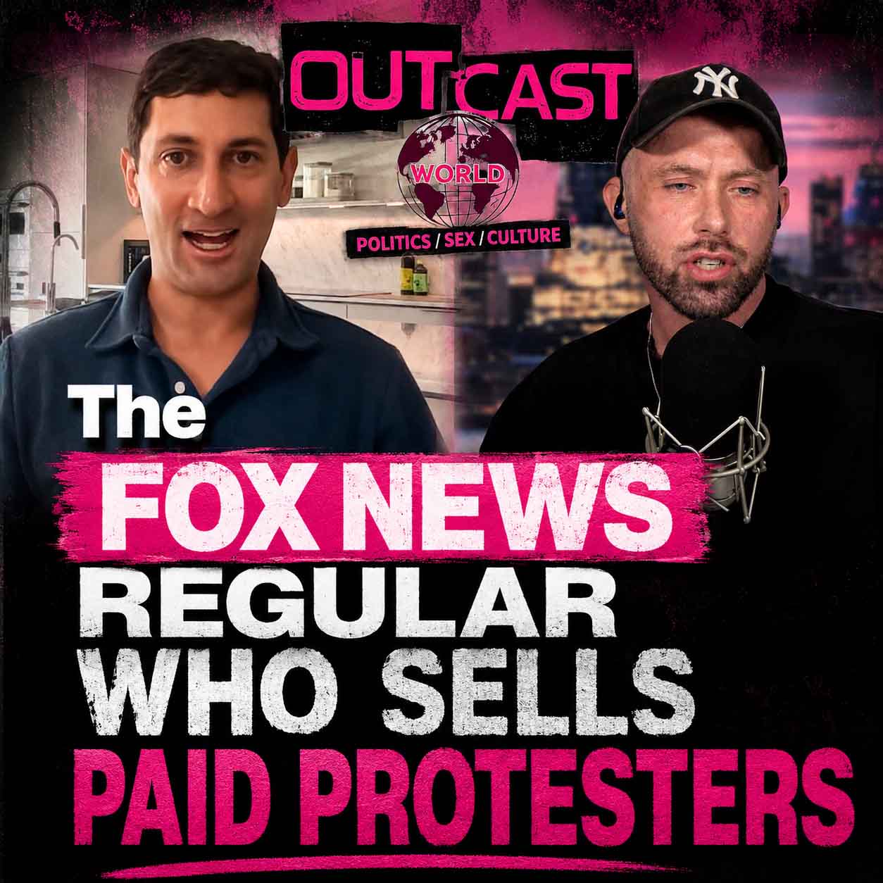 The Fox News Regular Who Sells Paid Protesters