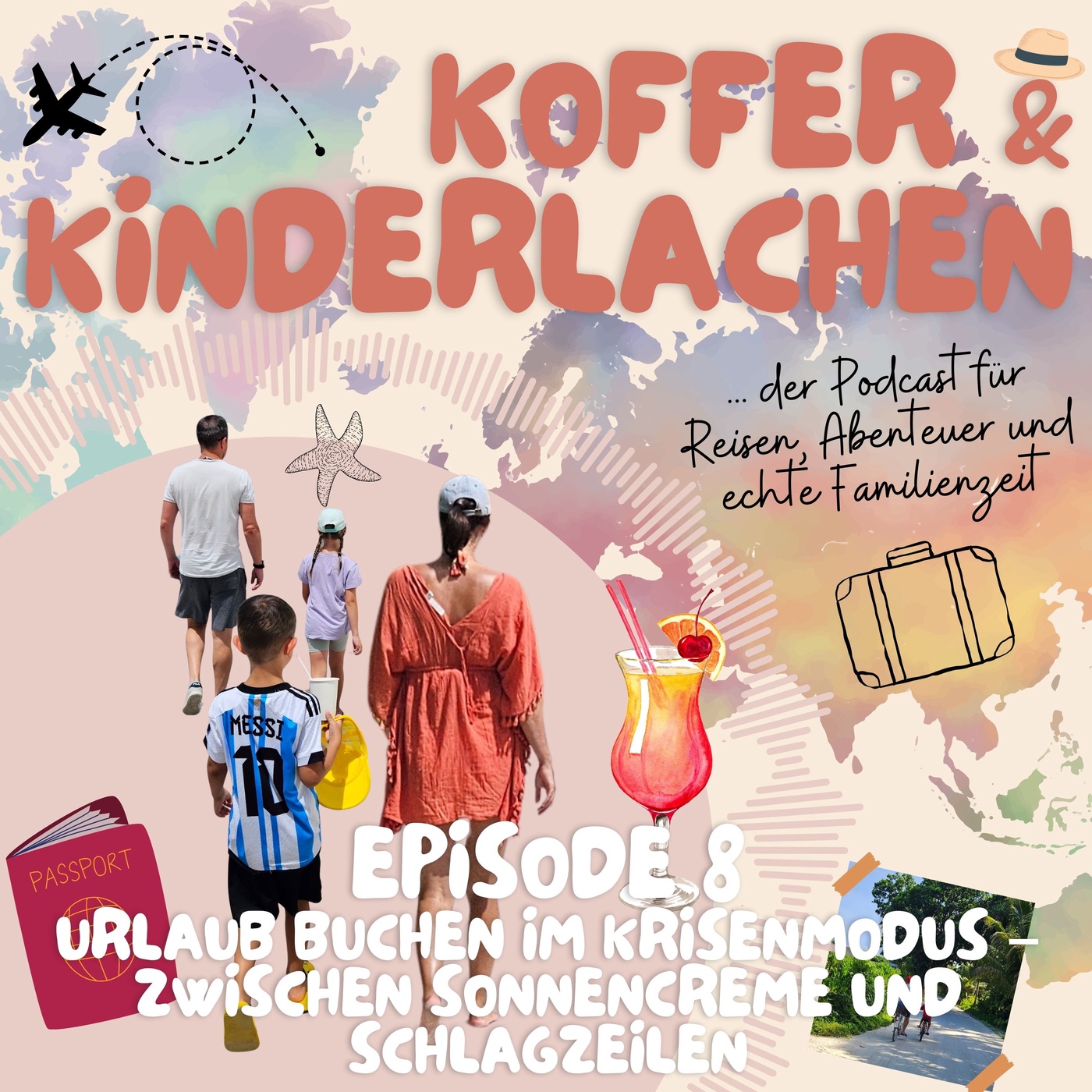 Episode 8: Urlaub buchen (im Krisenmodus) – zwischen Sonnencreme und Schlagzeilen inkl. Gewinnspiel