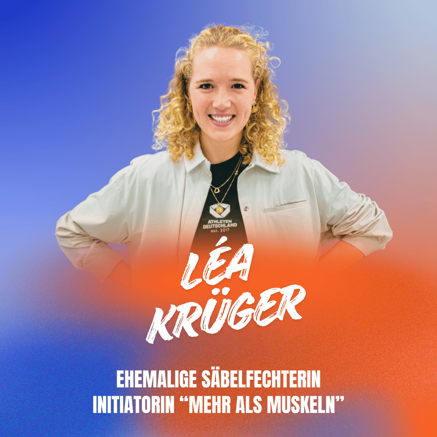 Säbelfechterin Léa Krüger macht sich mit Initiative „Mehr als Muskeln“ für mentale Gesundheit stark