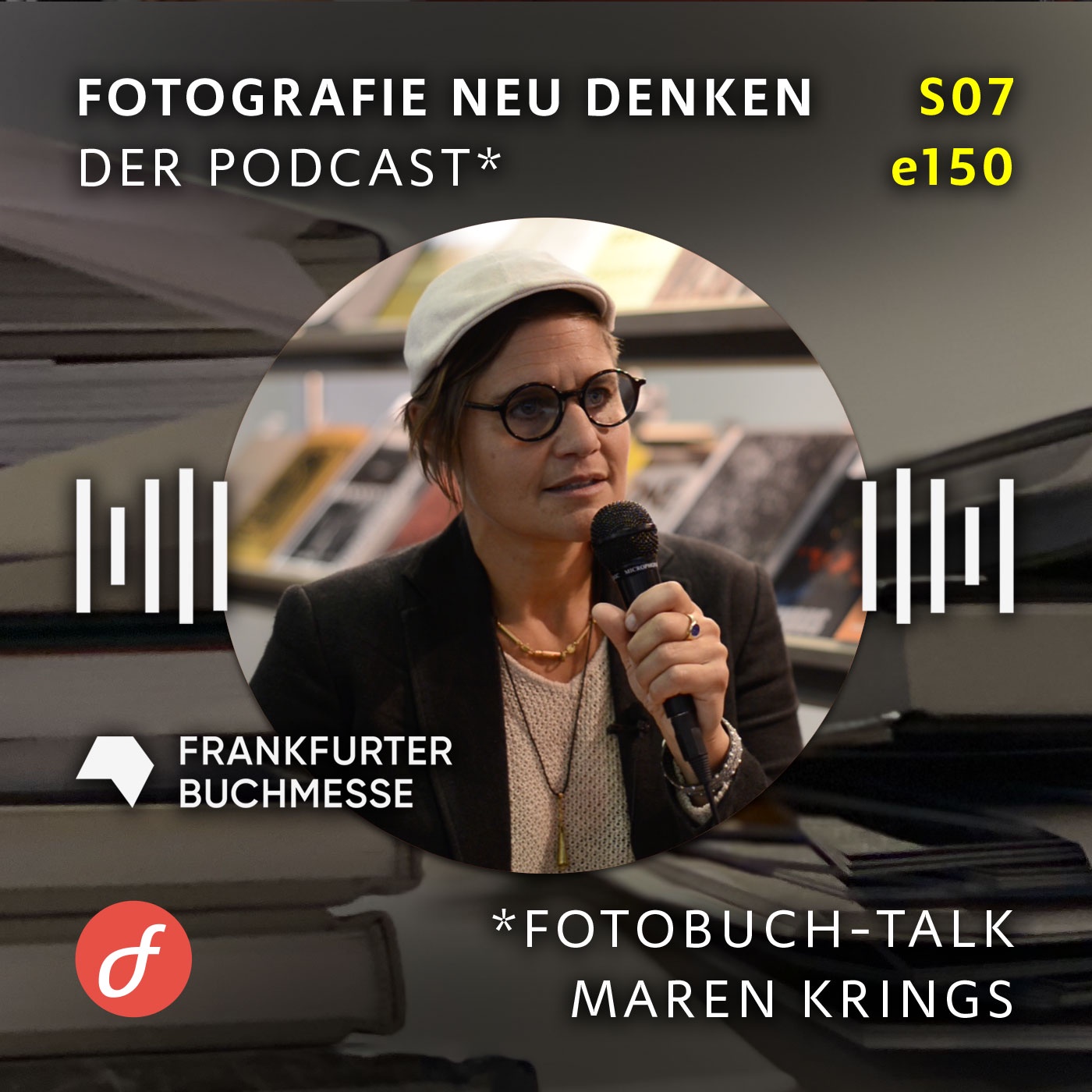 e150 »Fotobuch-Talk mit Maren Krings. Thema Nachhaltigkeit. Frankfurter Buchmesse.«