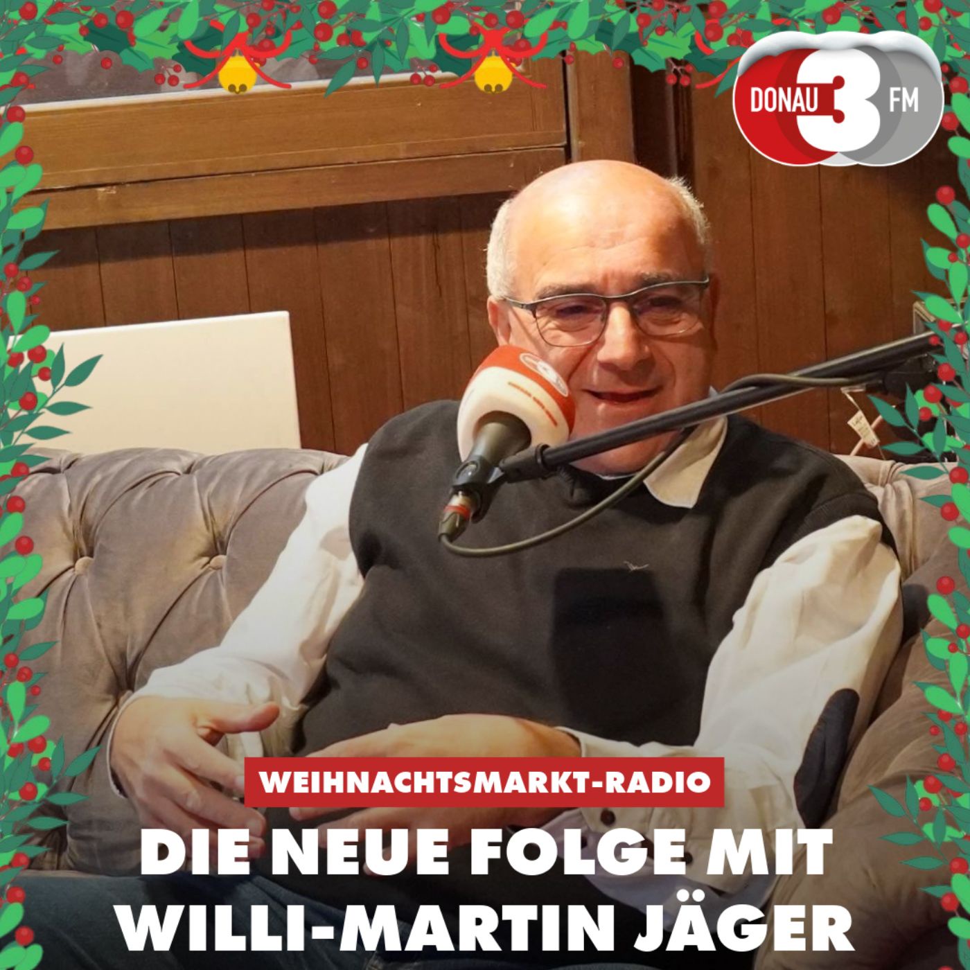 Das DONAU 3 FM Weihnachtsmarktradio mit Ahnenforscher Willi-Martin Jäger