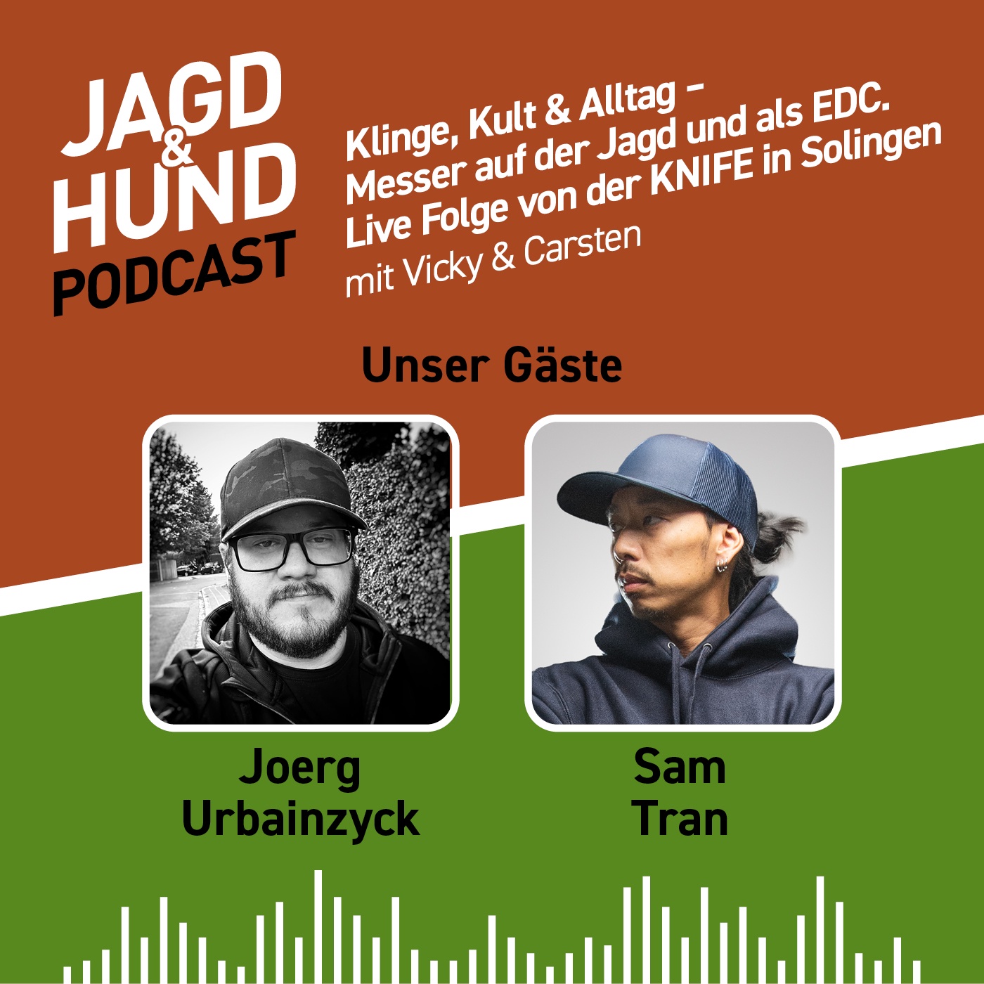 Klinge, Kult & Alltag – Messer auf der Jagd und als EDC mit Sam Tran und Jörg Urbainzyck 