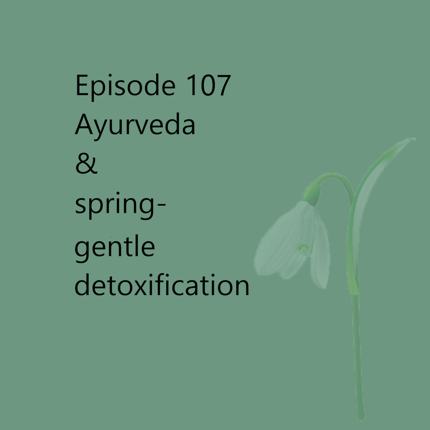 Episode 107 Ayurvedic Life - From Winter to Spring #2