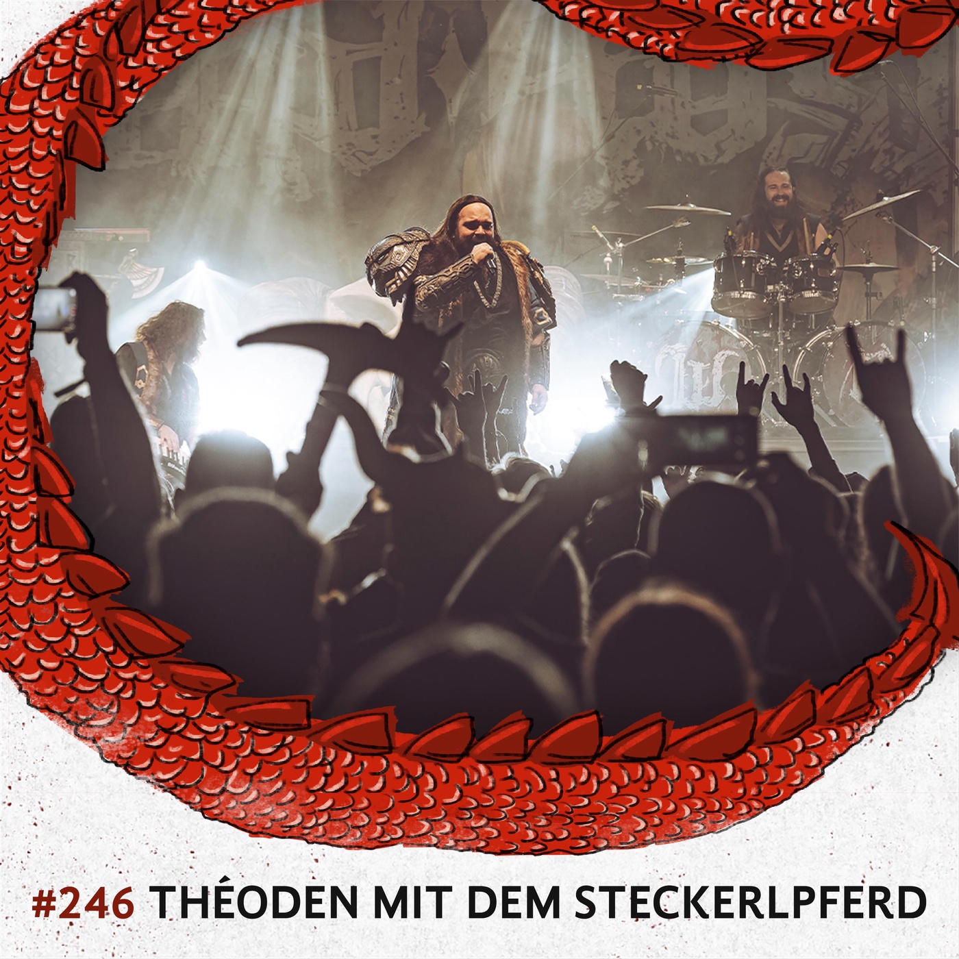 246 Theoden mit dem Steckerlpferd