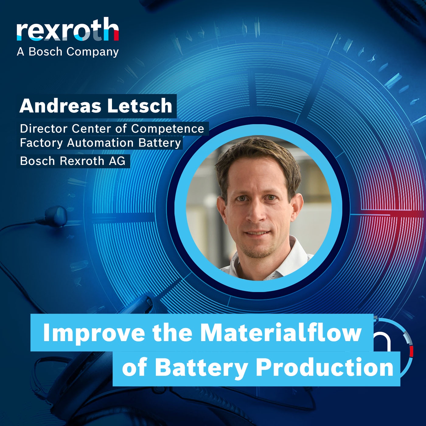 Update for the material flow in battery production