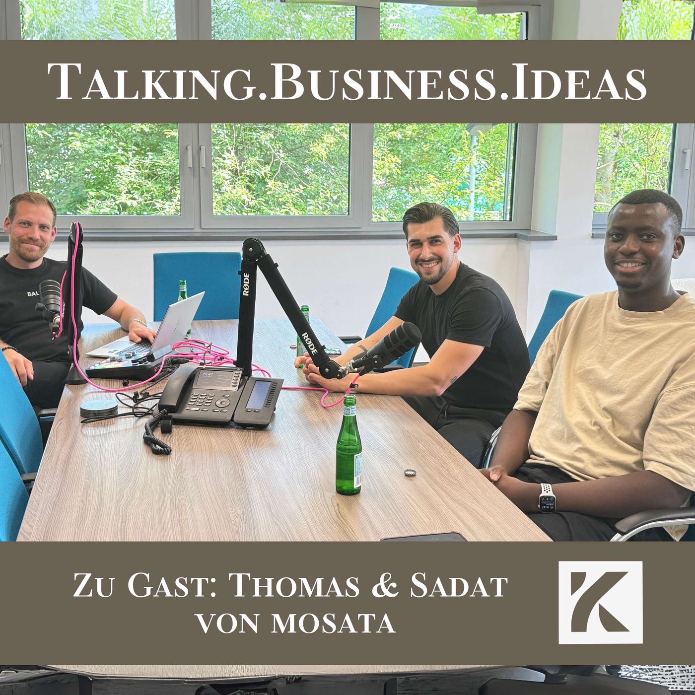 Marketingexperten und Party-Unternehmer: Sadat und Thomas von Mosata