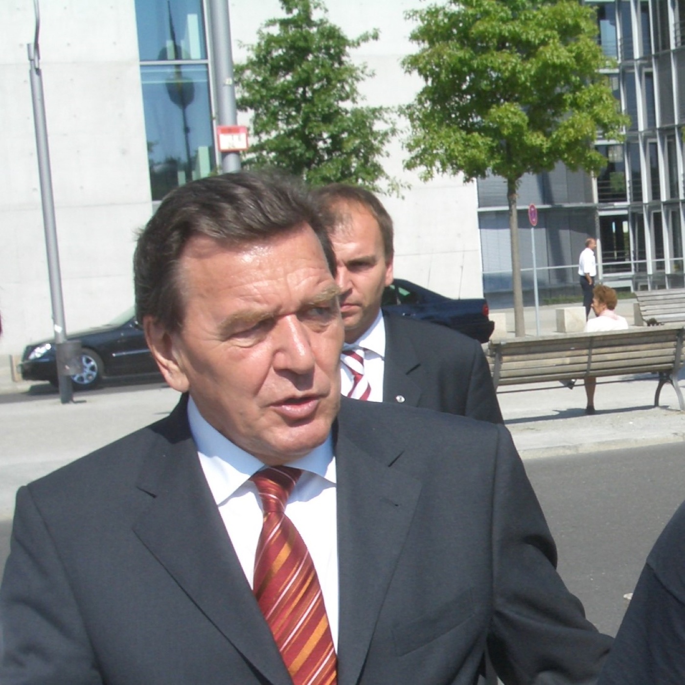 Y-208: Gerhard Schröders Aussage über Wladimir Putin (2004)