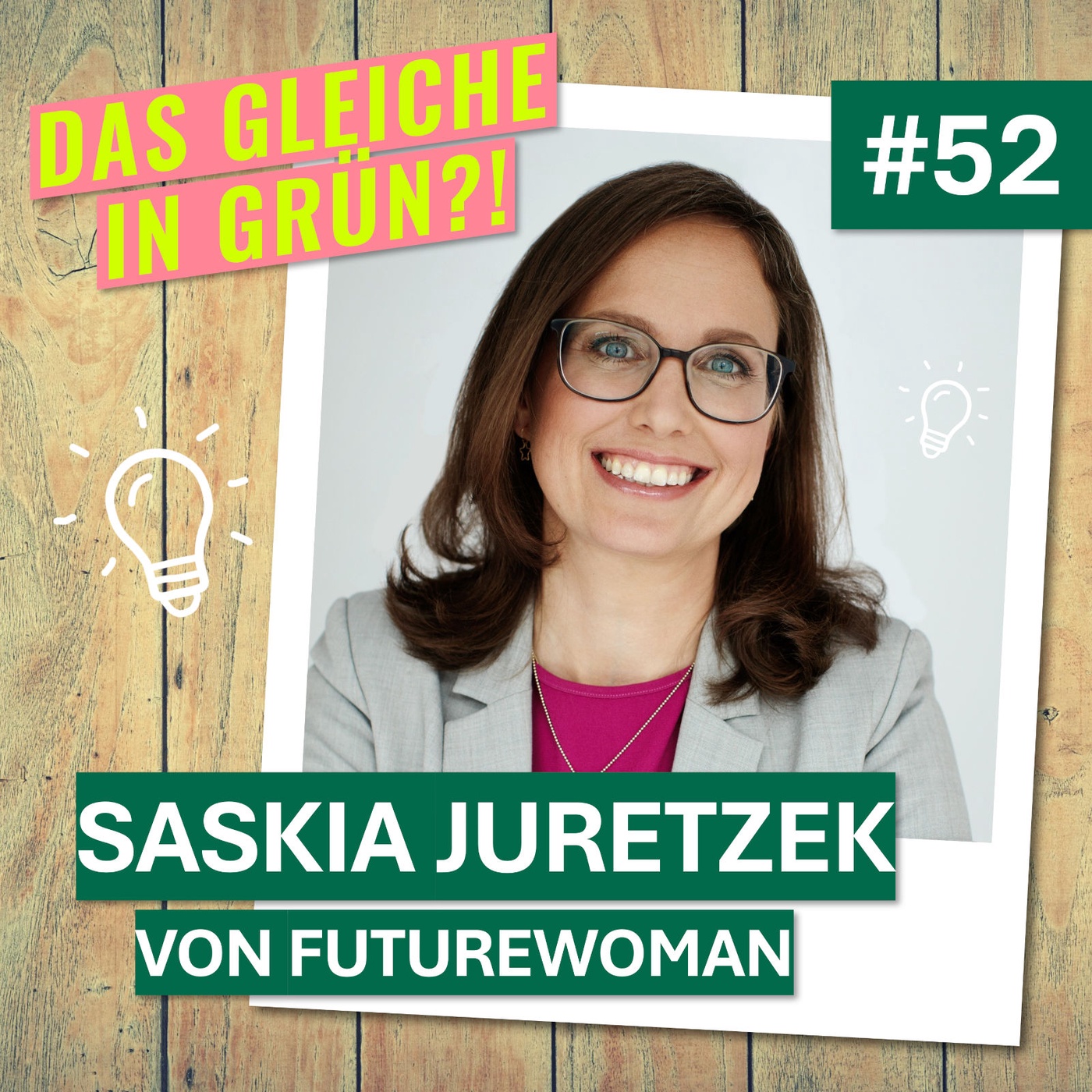 Saskia Juretzek von Futurewoman über nachhaltige Karriere, Kompetenzen und Female Empowerment (#52)
