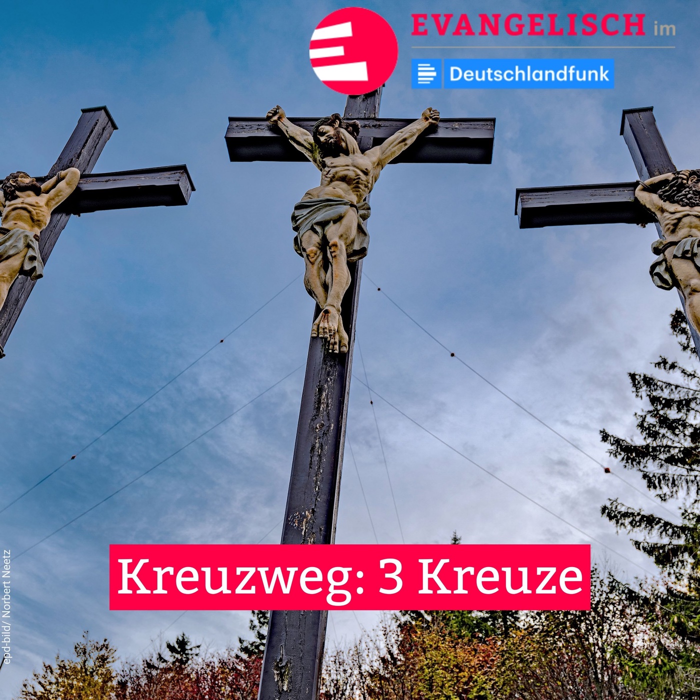 Kreuzweg: 3 Kreuze
