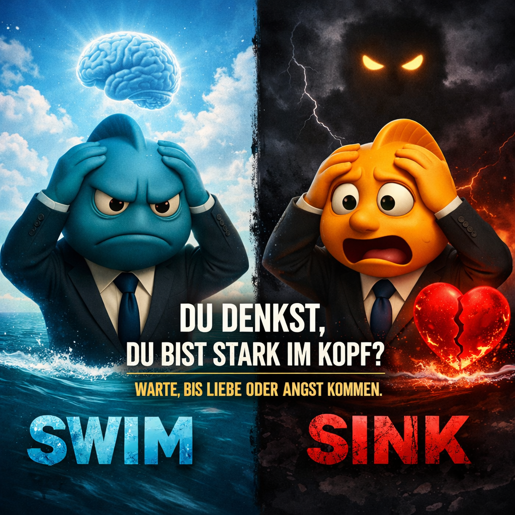 #192 DU DENKST DU BIST STARK IM KOPF - WARTE BIS LIEBE ODER ANGST KOMMEN…