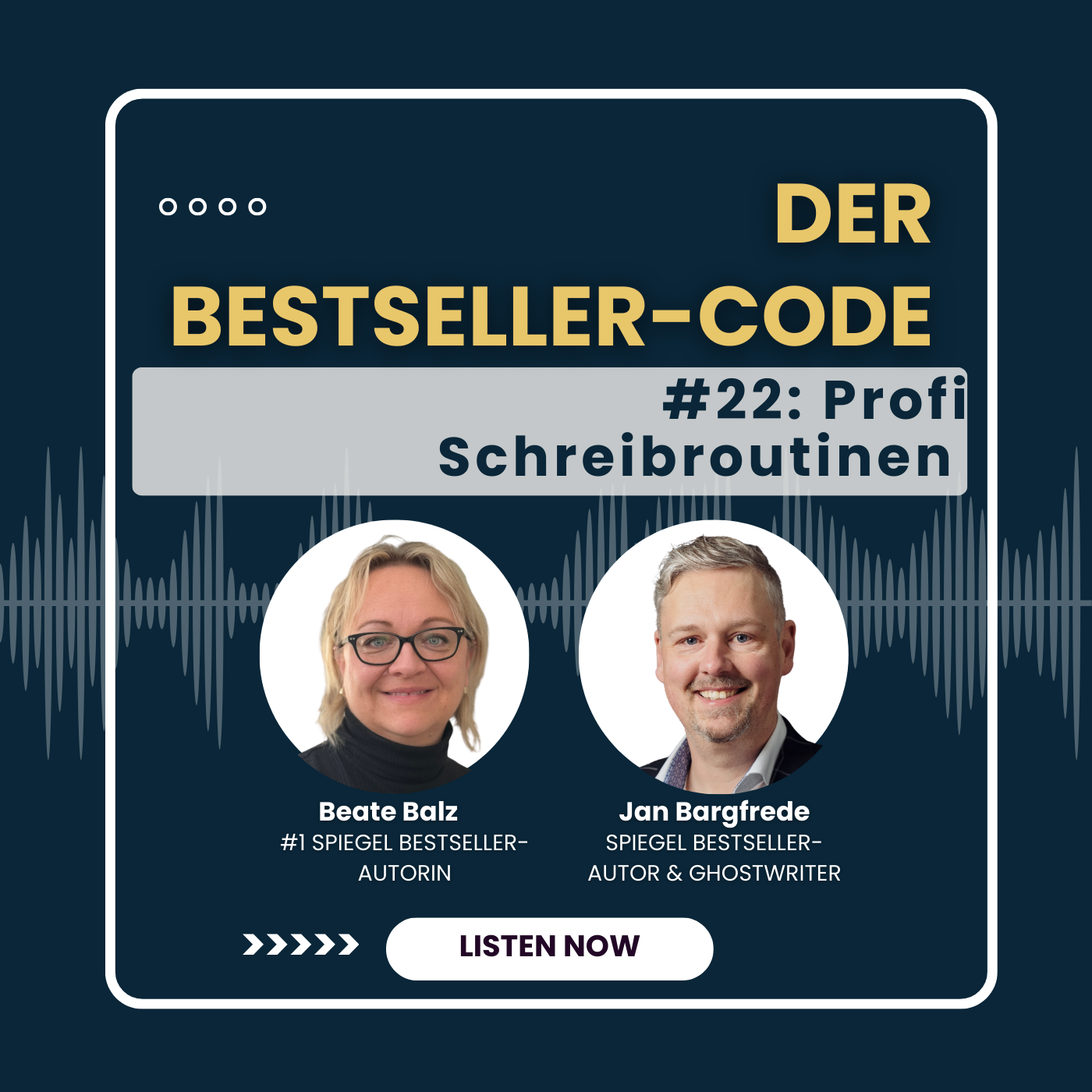 Der Bestseller-Code #21: Profi-Schreibroutinen
