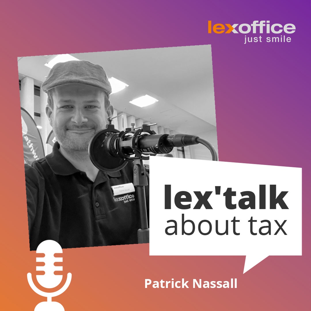 lex'talk about tax: Patrick Nassall vom lexoffice Steuerberater-Team über Faszination und Nutzen von Branchen-Events