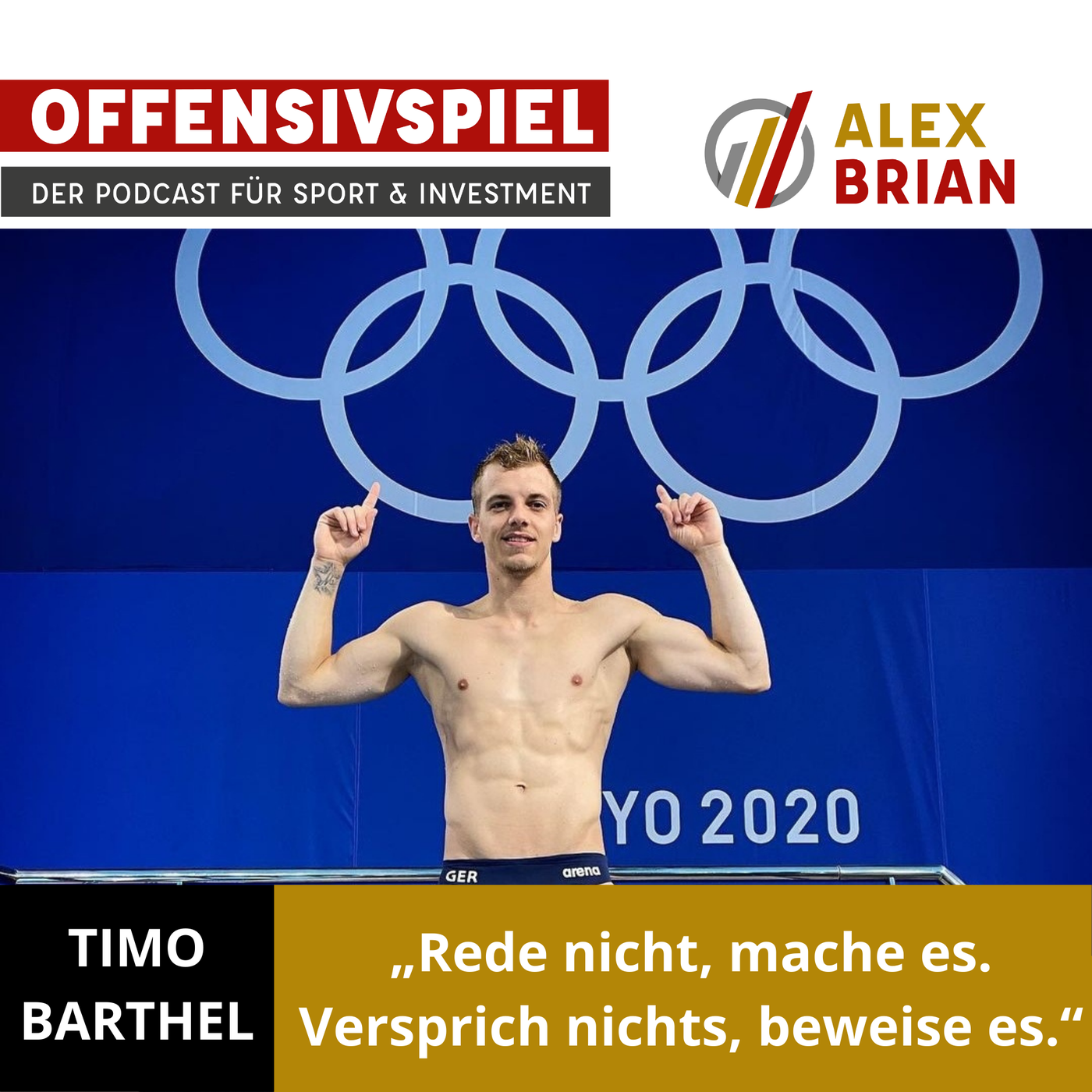 #61 Höhenangst und Deutscher Meister im Wasserspringen – Timo Barthel zeigt, wie das geht