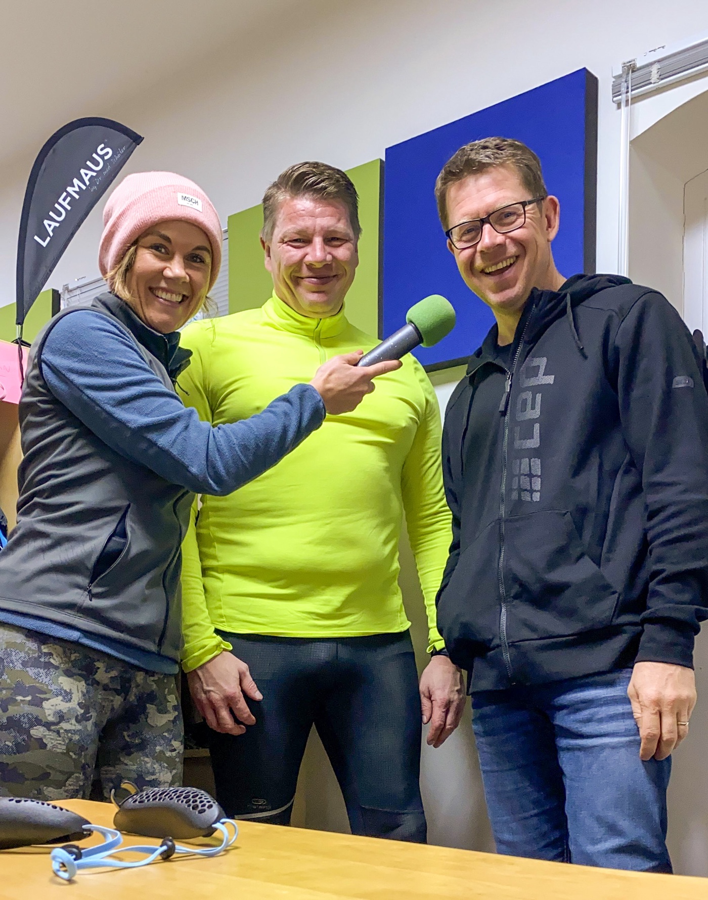 Laufmasche meets Laufmaus - der Test