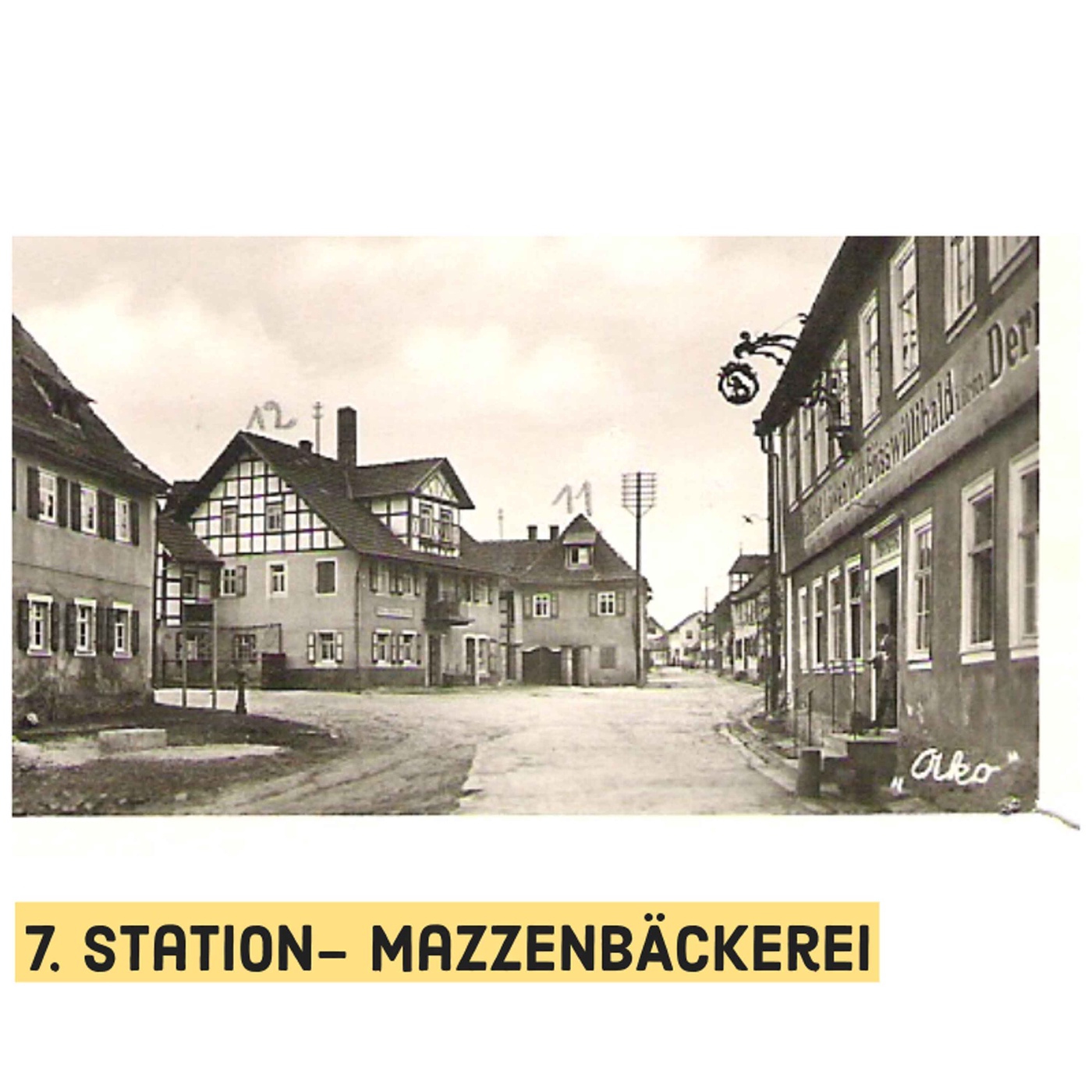 7. Station: Mazzenbäckerei